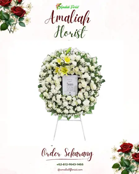 Krans Bunga Duka Pringsewu Timur
